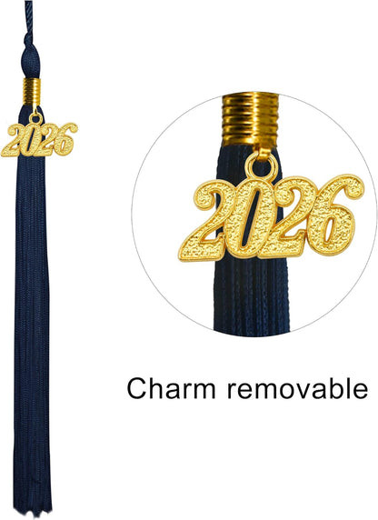 Matte Graduation Gown Cap Tassel Set 2022 for High School and Bachelor